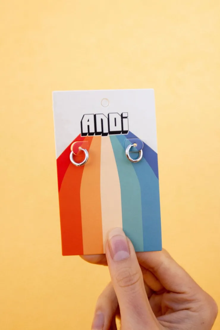 Andi 12mm Fundamental Hoops - Hypoallergenic