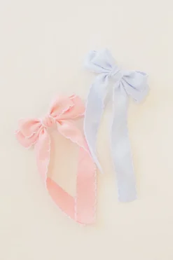 Andi Olivia Long Bow Clip