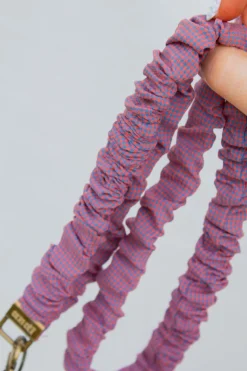 Andi Orange & Blue Mini Checkered Lanyard