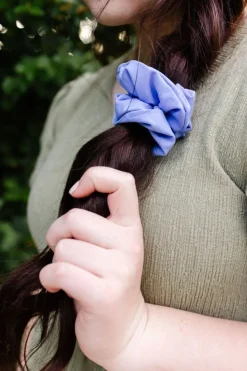 Andi Orchid Oversized Athletic Scrunchie
