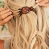Andi Overlapping Flat Claw Clip