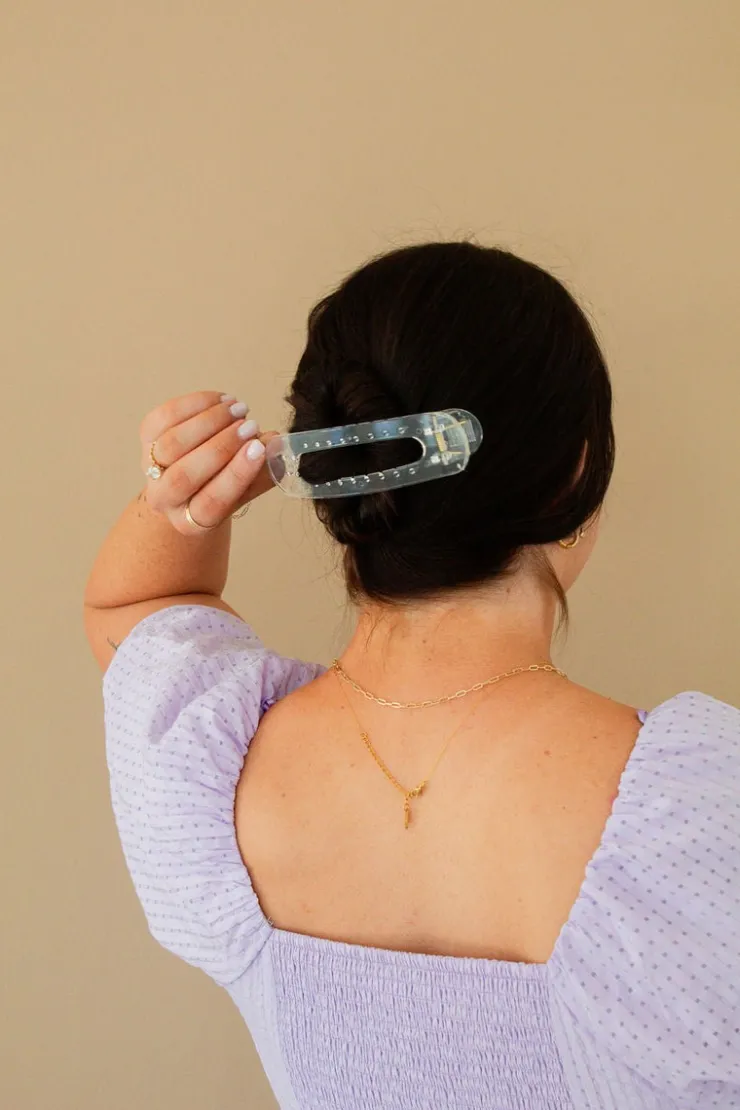 Andi Oversized Flat Claw Clip