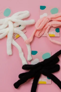 Andi 2-Pack Knit Bow Clips