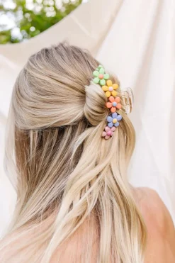 Andi Pastel Blossom Claw Clip
