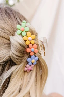 Andi Pastel Blossom Claw Clip