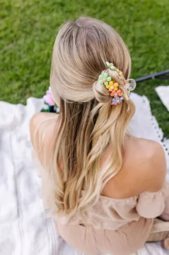 Andi Pastel Blossom Claw Clip