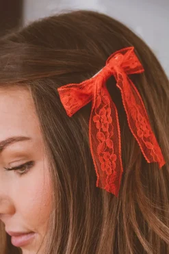 Andi Penny Lace Bow 2-Pack Clip