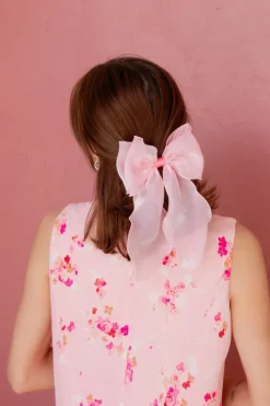 Andi Peony Bow Barrette