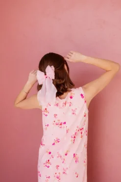 Andi Peony Bow Barrette