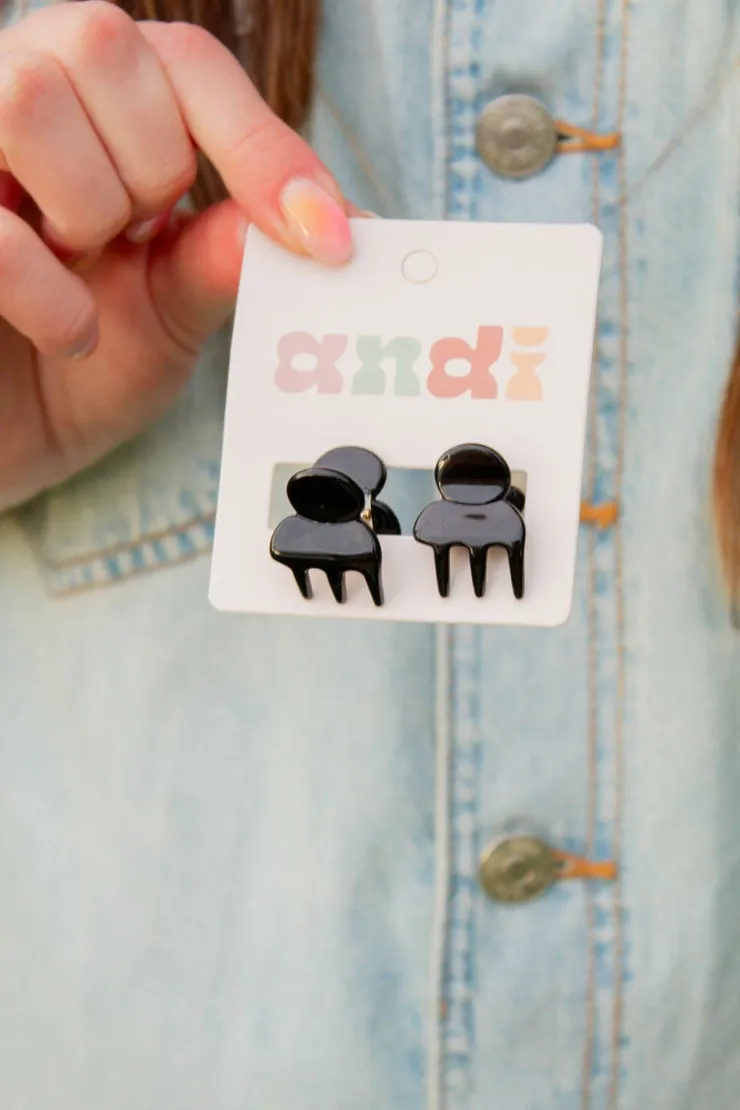 Andi Petite Claw Clips 2-Pack