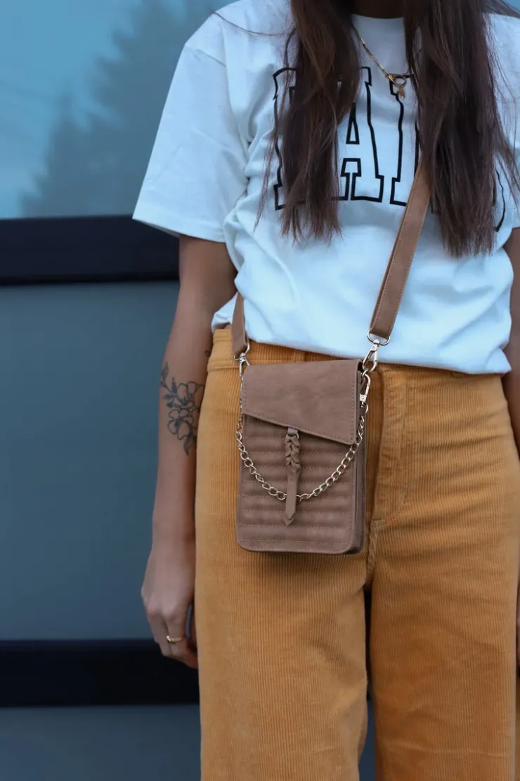Andi Phone Bag in Oak