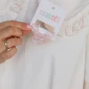 Andi Pink Marble Arch Claw Clip