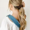 Andi Plush Ruffle Scrunchie