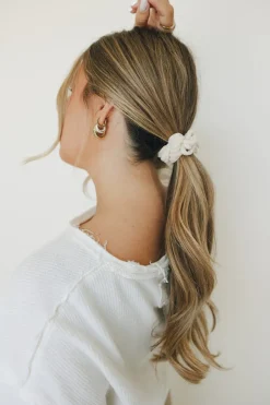 Andi Plush Ruffle Scrunchie