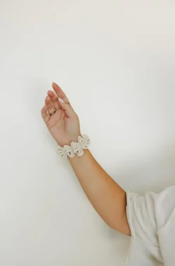 Andi Plush Ruffle Scrunchie