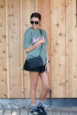 Andi Pocket Bag in Matte Black