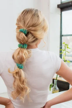 Andi Pom Pom Hair Tie 3-Pack
