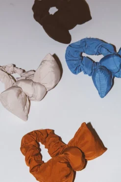 Andi Puffer Bow Scrunchie