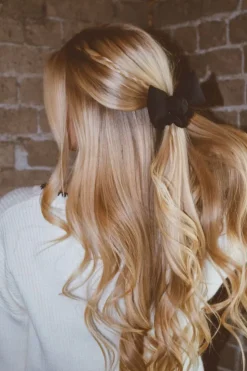 Andi Puffer Bow Scrunchie