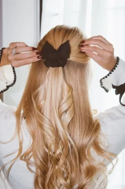 Andi Puffer Bow Scrunchie