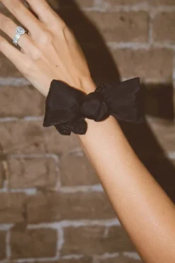 Andi Puffer Bow Scrunchie