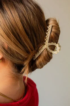 Andi Queen Anne's Lace Claw Clip