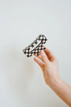 Andi Rad Checkered Claw Clip