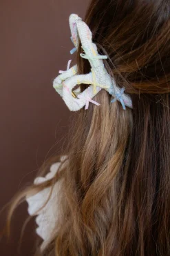 Andi Rainbow Bows Claw Clip
