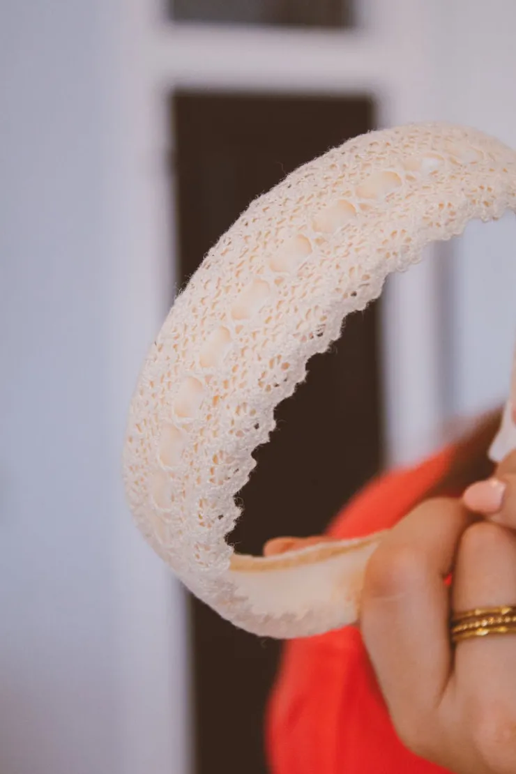 Andi Romantic Lace Hard Headband