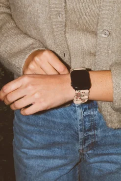 Andi Rustic Bloom Scrunchie Apple Watchband