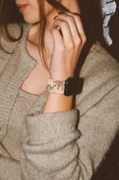 Andi Rustic Bloom Scrunchie Apple Watchband
