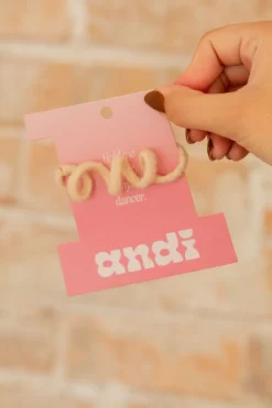 Andi Rustic Cord Scrunchies