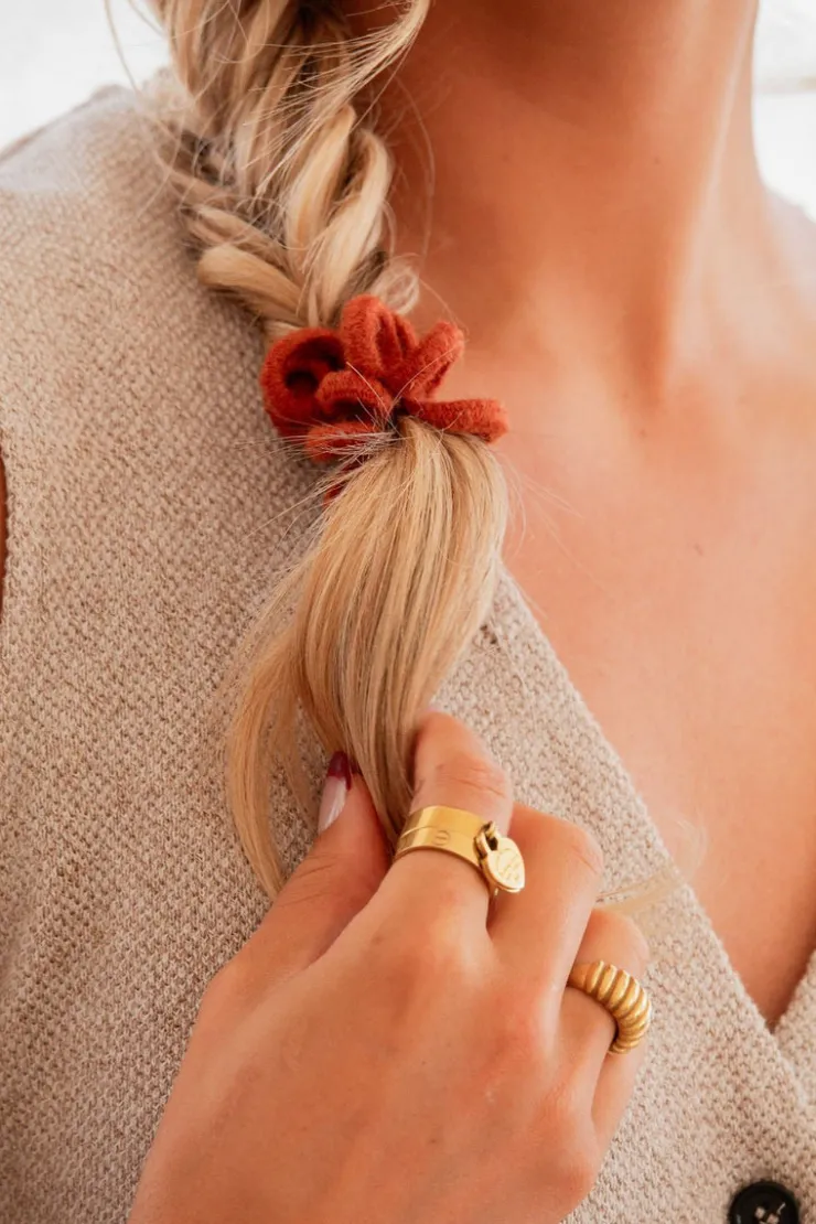 Andi Rustic Cord Scrunchies