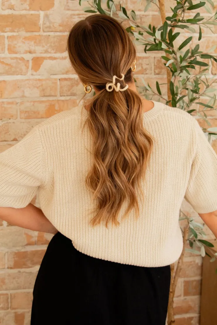 Andi Rustic Cord Scrunchies