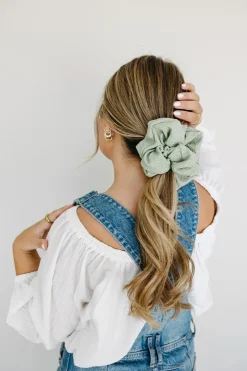 Andi Sagewood Jumbo Scrunchie