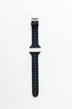 Andi Samsung Black Floral Silicone Watch Band