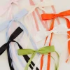 Andi Satin Ribbon Long Bow Clip