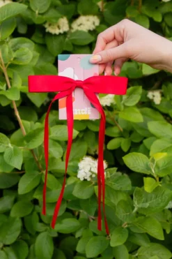 Andi Satin Ribbon Long Bow Clip