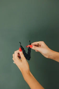Andi Satin Wrapped Banana Claw Clip