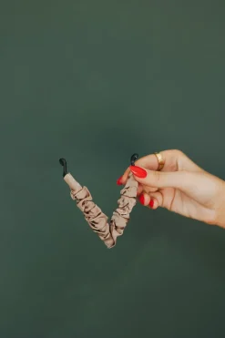 Andi Satin Wrapped Banana Claw Clip