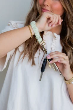 Andi Sea-Foam Green Keychain