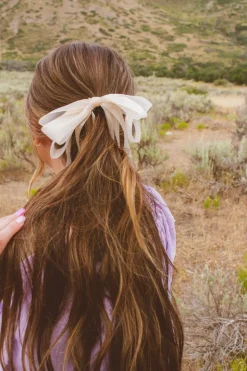 Andi Sheer Bow Banana Claw Clip