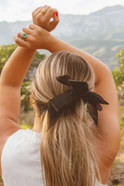 Andi Sheer Bow Banana Claw Clip