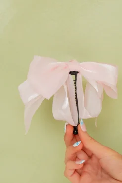 Andi Sheer Bow Banana Claw Clip