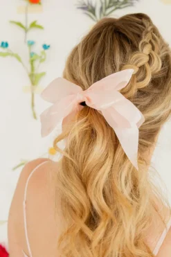 Andi Sheer Bow Banana Claw Clip