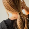Andi Skinny Gold Bar Hair Tie
