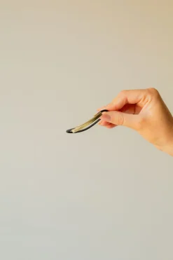 Andi Skinny Gold Bar Hair Tie