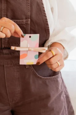 Andi Skinny Loop Bow Barrette