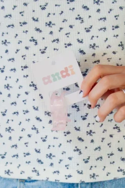 Andi Skinny Ponytail Claw Clip