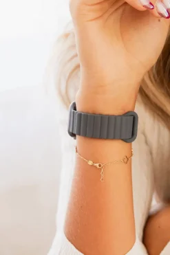 Andi Slate Magnetic Loop Watch Band